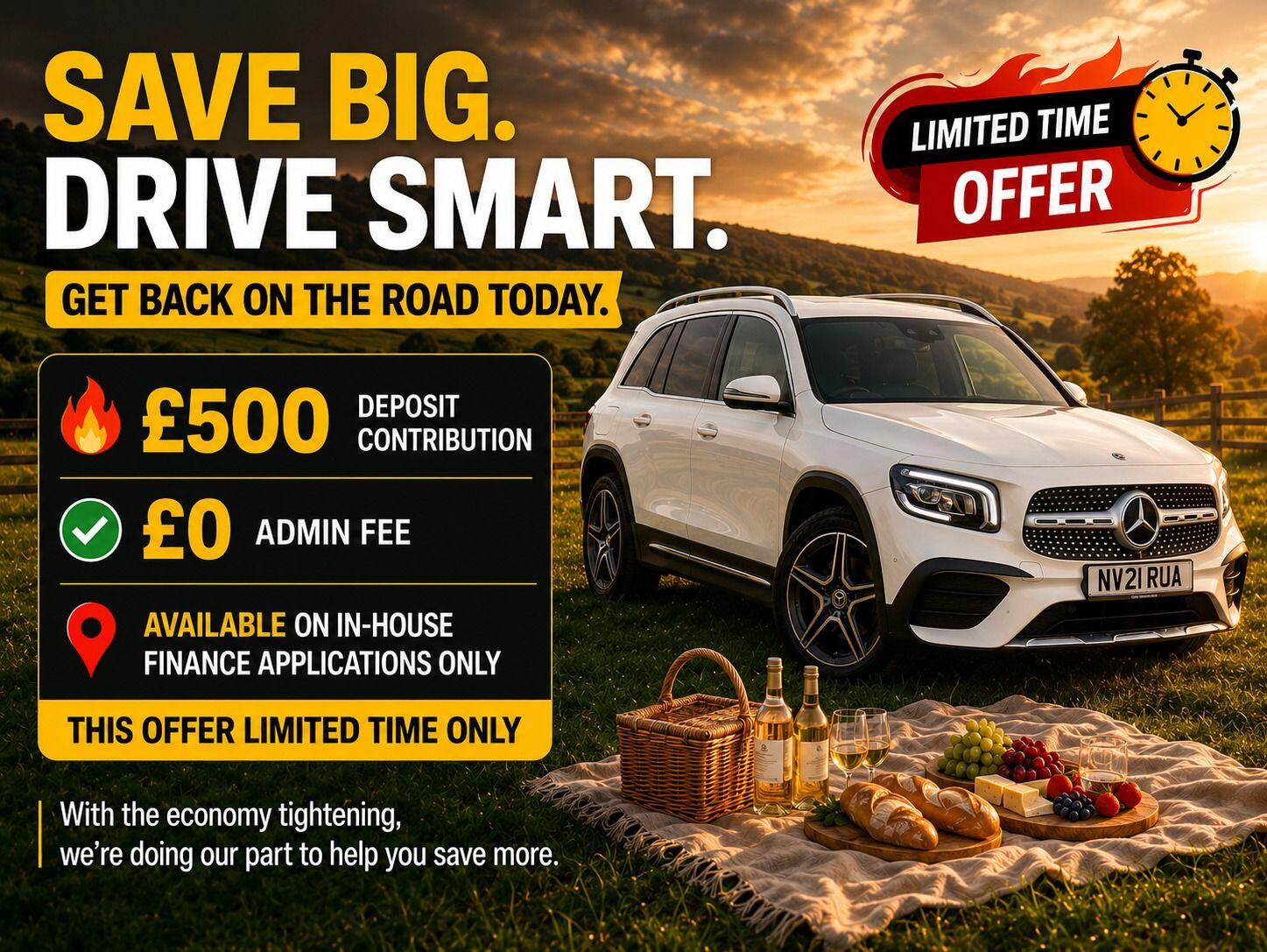 1.3 GLB200 AMG Line SUV 5dr Petrol 7G-DCT Euro 6 (s/s) (163 ps)